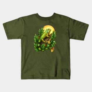 Green iguana Kids T-Shirt